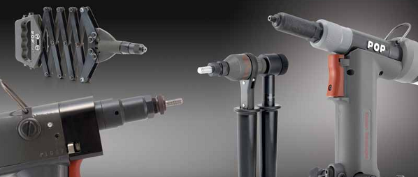 Emhart (Tucker) POP® rivets tools: open end closed end, soft set, multigrip rivets and peel rivets